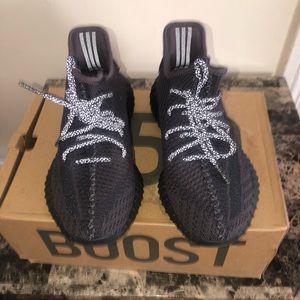 Black Yeezys 350